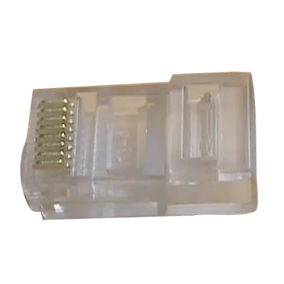 CONECTOR PLUG RJ-45, 8P8C, 8 CONTACTOS