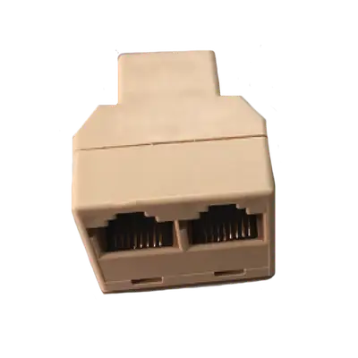 SPLITTER ADAPTADOR PARA CABLE ETHERNET RJ45