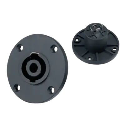 JACK SPEAKON DE CHASIS, 4 PINES, 2 VIAS