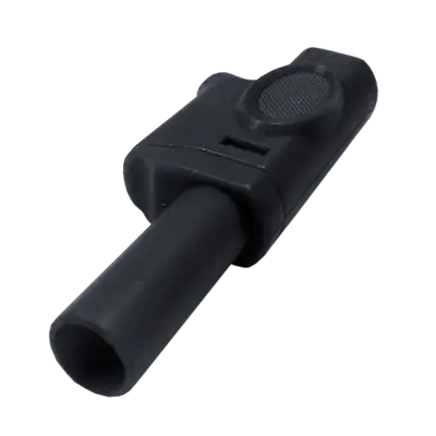 PLUG BANANA INDUSTRIAL, 32A, 1000V, NEGRO, PLASTICO