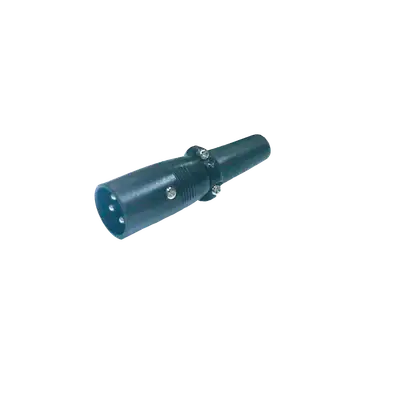 PLUG XLR, 3 PINES, METALICO