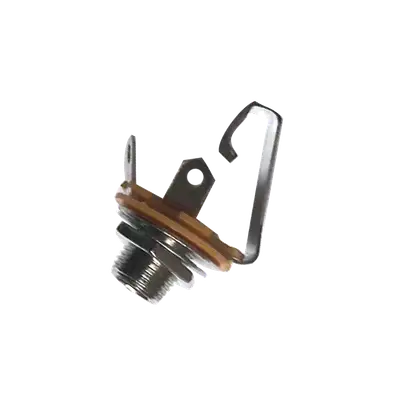 JACK DE CHASIS, 6.3MM, MONO, METALICO, CIRCUITO ABIERTO