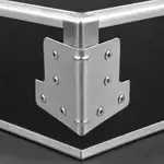 ESQUINERO METALICO, 6CM X 5.3CM X 3.5CM, TIPO L, ACERO LAMINADO - Miniatura 1