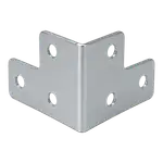 ESQUINERO METALICO, 1.6CM X 2.4CM X 3.2CM, 6 HUECOS - Miniatura 2