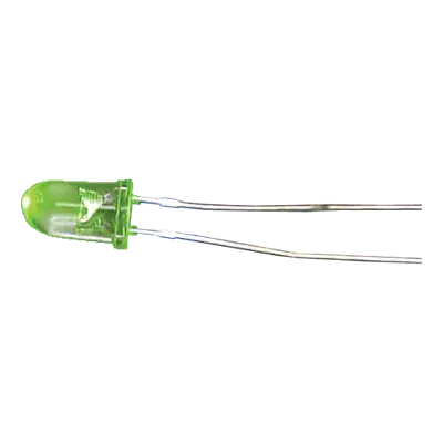 DIODO LED, 5MM, VERDE