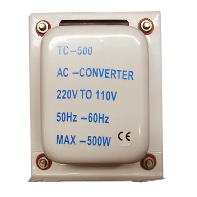 AUTO-TRANSFORMADORES DE VOLTAJE, 500 WATTS, 110/220V