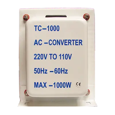 AUTO-TRANSFORMADORES DE VOLTAJE, 1000 WATTS, 110/220V