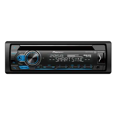 RADIO DE CARRO SIN PANTALLA, 4 X 50 WATTS, MP3, USB, CD, BT, EQ, MOSFET, MIXTRAX CON CONTROL REMOTO