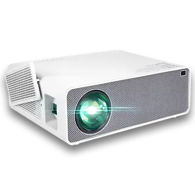 PROYECTOR LED 8000 LUMENES, ANDROID 10.0, WIFI, BT, 1080P, PUERTOS: HDMI, 2 X USB, AUDIO-INT, VGA-IN, ETHERNET RJ-45