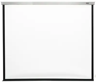 PANTALLA DE PROYECCION MOTORIZADA, 120 PULG. CON CONTROL REMOTO, FORMATO 4:3, CUADRADA