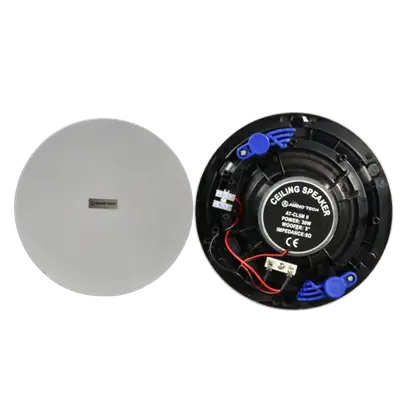 PARLANTE PARA TUMBADO, REJILLA MAGNETICA BLANCA, PASIVO, 5 PULG., 20W