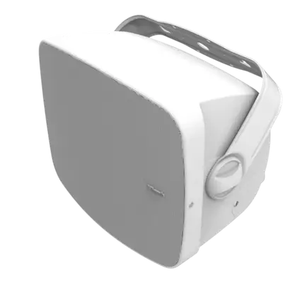 PAR DE PARLANTES BLANCOS DE PARED, PASIVOS, PARA EXTERIORES, 6.5 PULG., 320W, 106DB, 8OHM