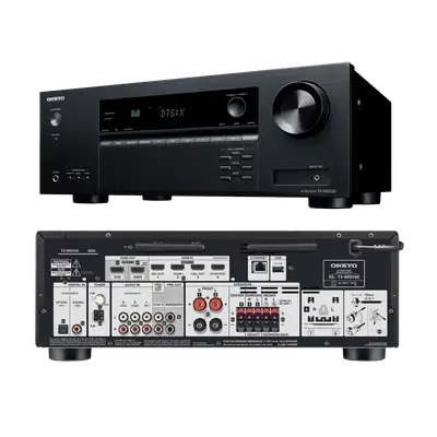 AMP HT 7.2 CH 8K, 7X165W, BT, WIFI, LAN, USB, HDMI, OPT, COAX, RCA, ONKYO MUSIC, ALEXA/GOOGLE.