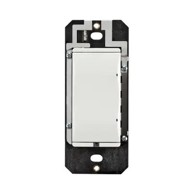 INTERRUPTOR DIMERIZABLE DE 1 SERVICIO INALAMBRICO ZIGBEE, COLOR BLANCO