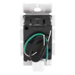 INTERRUPTOR DIMERIZABLE DE 2 SERVICIOS INALAMBRICO RF, COLOR NEGRO - Miniatura 3