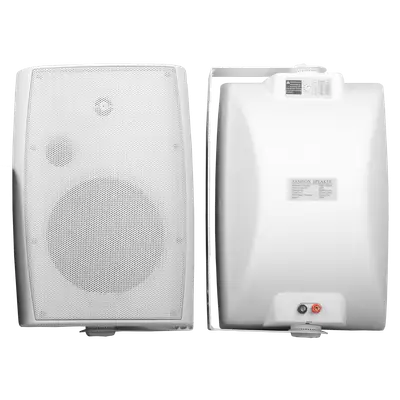 PARLANTES AMBIENTALES PASIVOS, DE PARED, 8 PULG. BLANCO, CON TRANSFORMADOR, 50W, 89DB, 70V-100V, 8 OHM