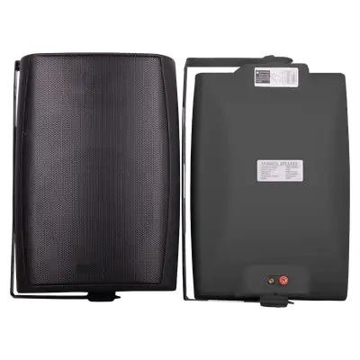 PARLANTES AMBIENTALES PASIVOS, DE PARED, 8 PULG. NEGRO, CON TRANSFORMADOR, 50W, 89DB, 70V-100V, 8 OHM