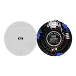 PARLANTE PARA TUMBADO CON REJILLA MAGNETICA, PASIVO, 6.5 PULG. CON TRANSFORMADOR, REJILLA BLANCA, 70V-100V, 7.5-15-30W, 89DB - Miniatura 3