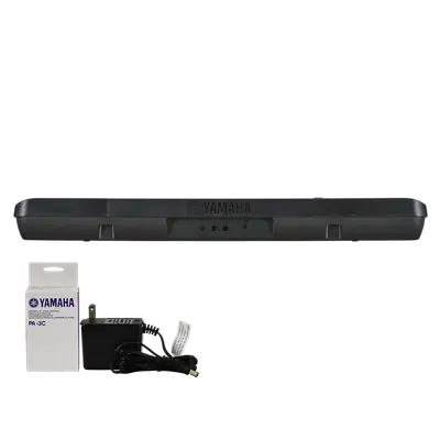 TECL 61 T, 392 TIMB, 112 EST DE ACOMP AUT, USB TO HOST, ENTRADA AUX., COLOR NEGRO, POLIFONIA 32, ADAPTADOR ORIGINAL