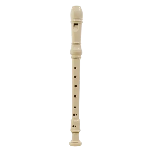 FLAUTA DULCE SOPRANO DE PLASTICO, INCLUYE FUNDA DE NYLON - Imagen 1