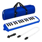 MELODICA DE 32 TECLAS, COLOR AZUL, INCLUYE BOQUILLA Y MANGUERA - Miniatura 2