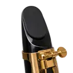 PROTECTOR DE BOQUILLA PARA SAXOFON ALTO, CAUCHO COLOR NEGRO - Miniatura 2