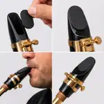 PROTECTOR DE BOQUILLA PARA SAXOFON ALTO, CAUCHO COLOR NEGRO - Miniatura 3