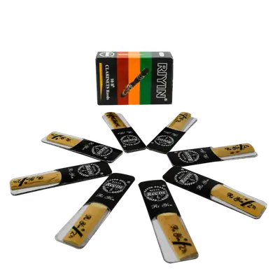 SET DE 10 CAÑAS PARA CLARINETE Bb 2 1/2, COLOR NATURAL