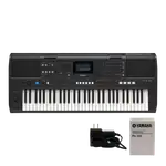 TECL 61 T, 860 TIMB, 290 EST DE ACOMP AUT, USB TO HOST, ENTRADA AUX., ADAPT, COLOR NEGRO, POLIFONIA 64, ADAPTADOR ORIGINAL - Miniatura 1