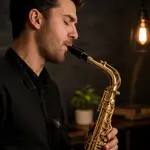 BOQUILLA DE NYLON PARA SAXOFON ALTO - Miniatura 2