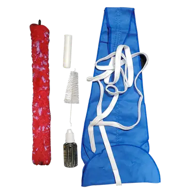 KT DE LIMPIEZA PARA SAXOFON, INCLUYE IZOPO CORTO Y LARGO, FRANELA Y ACEITE