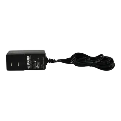 ADAPTADOR DE CORRIENTE FIJA, 12V, 1.5A, PARA TECLADOS: PSR-E483, PSR-EW310