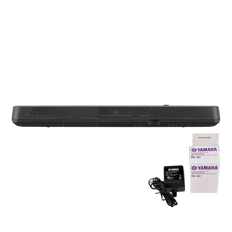 TECL 61 T, 650 TIMB, 260 EST DE ACOMP AUT, USB TO HOST, ENTRADA AUX., COLOR NEGRO, POLIFONIA 48; ADAPTADOR ORIGINAL - Imagen 1