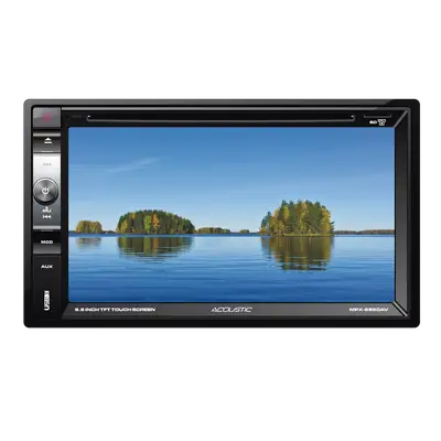 RADIO DE CARRO CON PANTALLA, 6.8 PULG., 4 X 50 WATTS, 2 DIN, ISDB-T, BT, USB, AM, FM