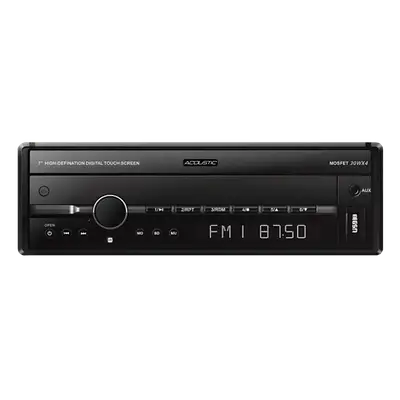 RADIO DE CARRO CON PANTALLA, 7 PULG., 4 X 50 WATTS, 1 DIN, ISDB-T, BT, USB, SD, AM, FM, USB-LINK