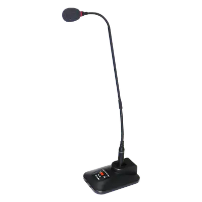 MICROFONO DE CUELLO FLEXIBLE, CON INTERRUPTOR, CONECTOR XLR