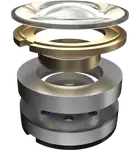 AUDIFONOS IN EAR, 1D DINAMICO 10MM, 112DB, 3.5MM DESMONTABLE, FREC 10HZ - 20 KHZ - Miniatura 3